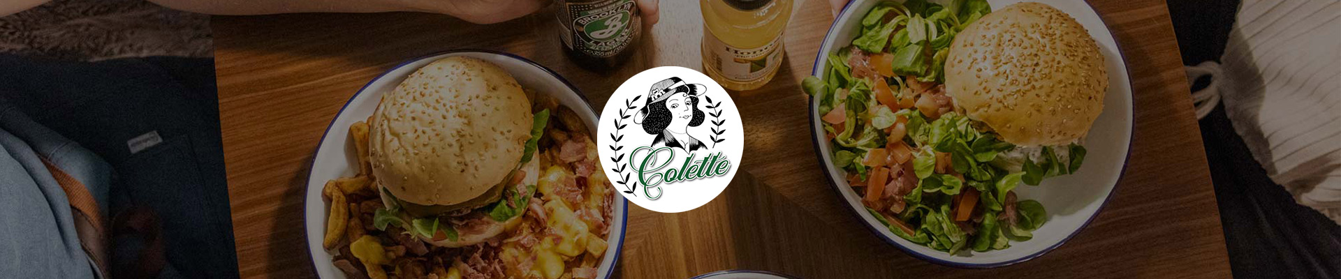 Les burgers de Colette X Agence Dewey